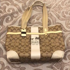 Authentic Coach Tote Purse